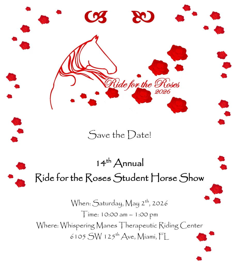 14th Annual Ride for the Roses Student Horse Show